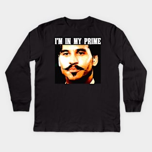 im in my prime Kids Long Sleeve T-Shirt